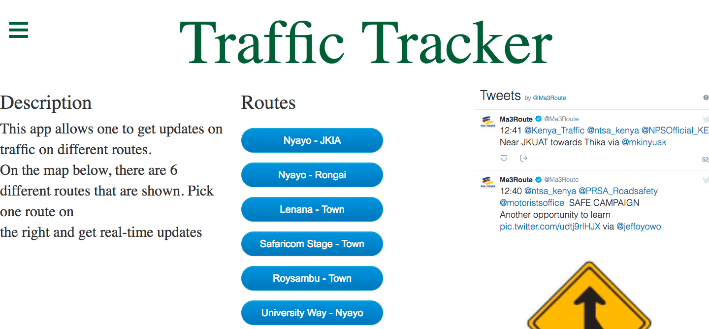  Traffic Tracker Screenshot